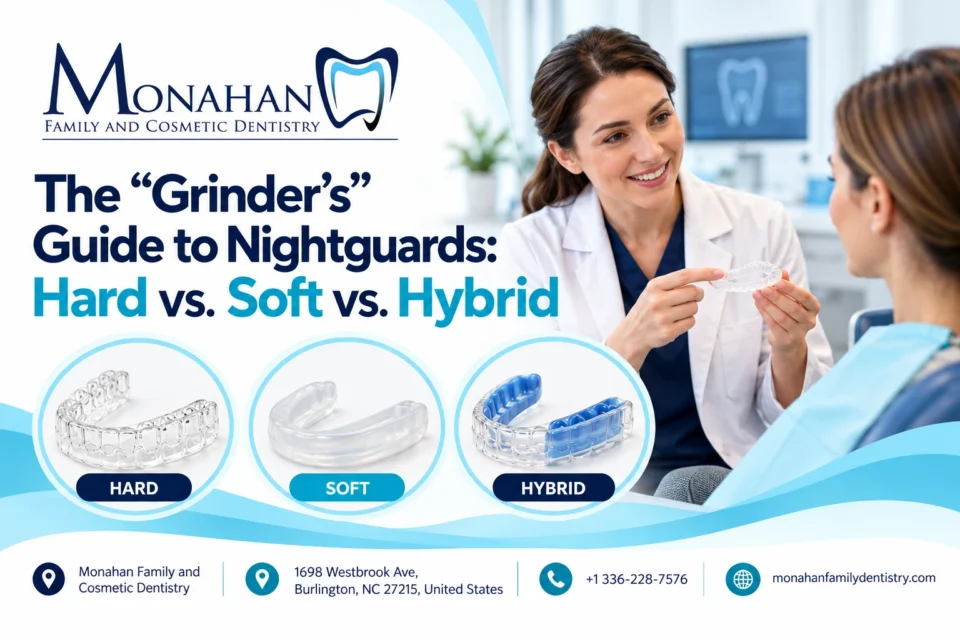 The “Grinder’s” Guide to Nightguards: Hard vs. Soft vs. Hybrid