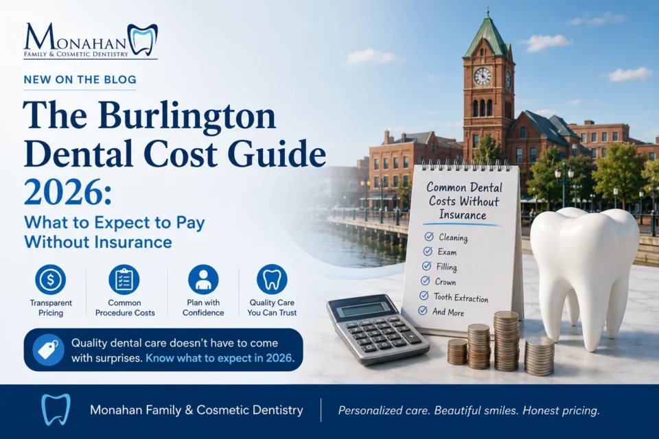 The Burlington Dental Cost Guide 2026: What to Expect to Pay Without Insurance