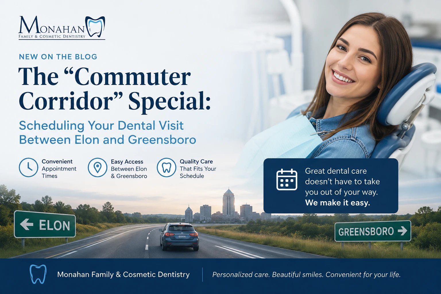 Dental Visit Between Elon and Greensboro