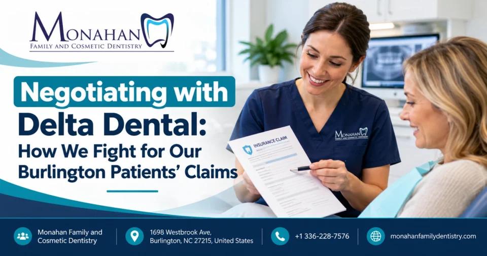 Negotiating with Delta Dental: How We Fight for Our Burlington Patients’ Claims