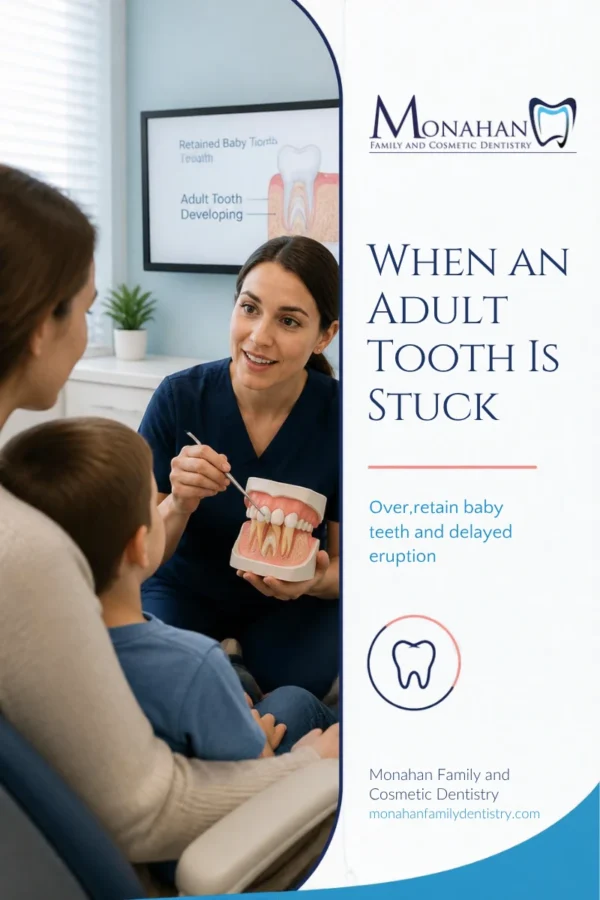 Over-Retained Baby Teeth: What to Do When the Adult Tooth Is "Stuck"