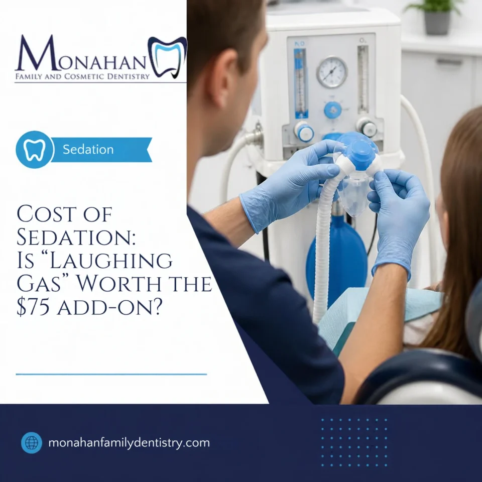 Cost of Sedation: Is “Laughing Gas” Worth the $75 Add-On?