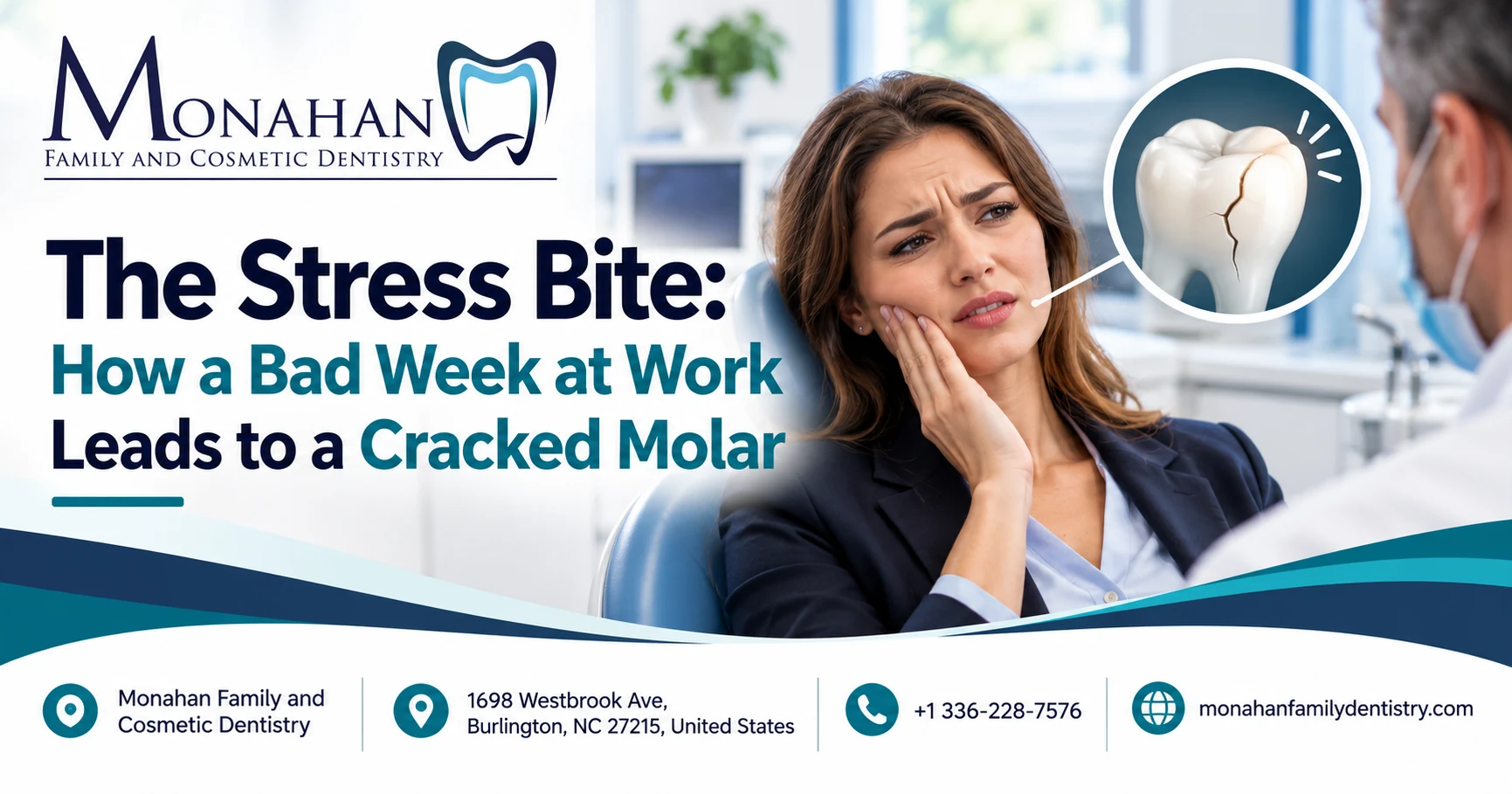 The Stress Bite: How a Bad Week at Work Leads to a Cracked Molar