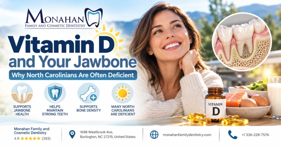 Vitamin D and Your Jawbone: Why North Carolinians Are Often Deficient