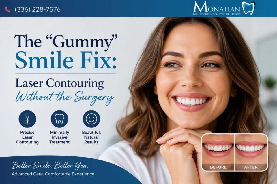 The “Gummy” Smile Fix: Laser Contouring Without the Surgery