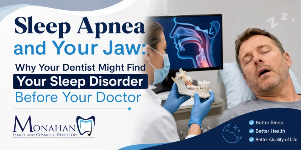 Sleep Apnea and Your Jaw: Why Your Dentist Might Find Your Sleep Disorder Before Your Doctor