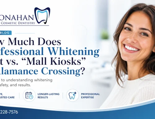 How Much Does Professional Whitening Cost vs. “Mall Kiosks” in Alamance Crossing?