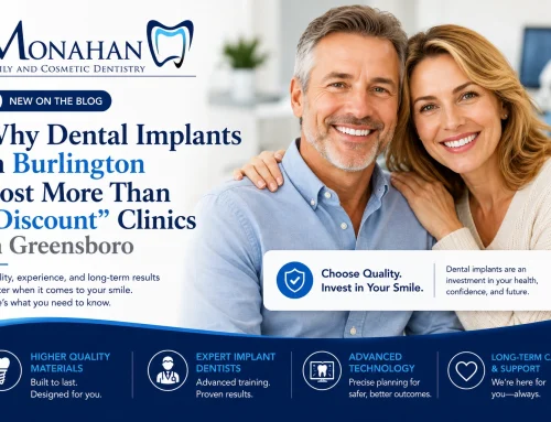 Why Dental Implants in Burlington Cost More Than “Discount” Clinics in Greensboro