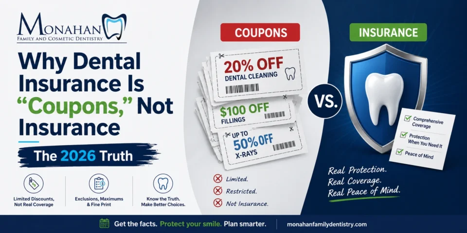 Why Dental Insurance Is “Coupons,” Not “Insurance”: The 2026 Truth