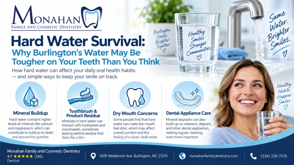 Hard Water Survival: Why Burlington’s Water May Be Tougher on Your Teeth Than You Think 