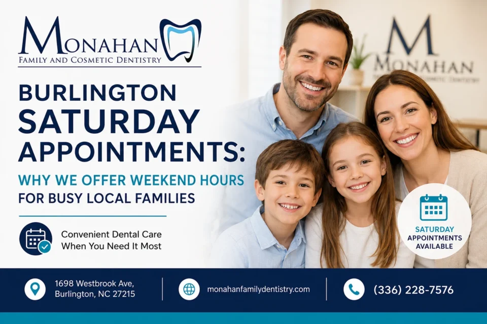 Burlington Saturday Appointments: Why We Offer Weekend Hours for Busy Local Families