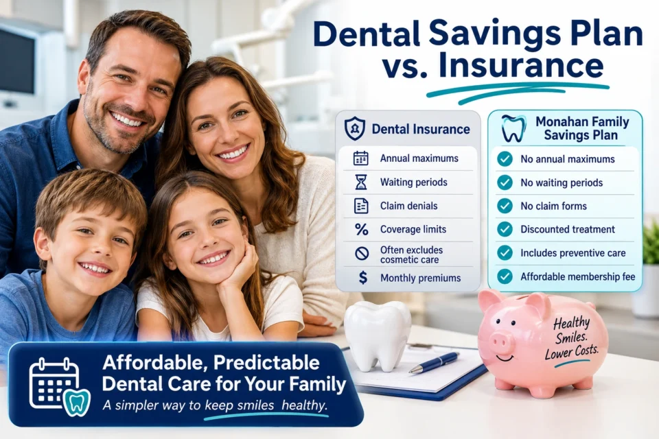 No Dental Insurance? Here’s a Breakdown of the Monahan Family Savings Plan 