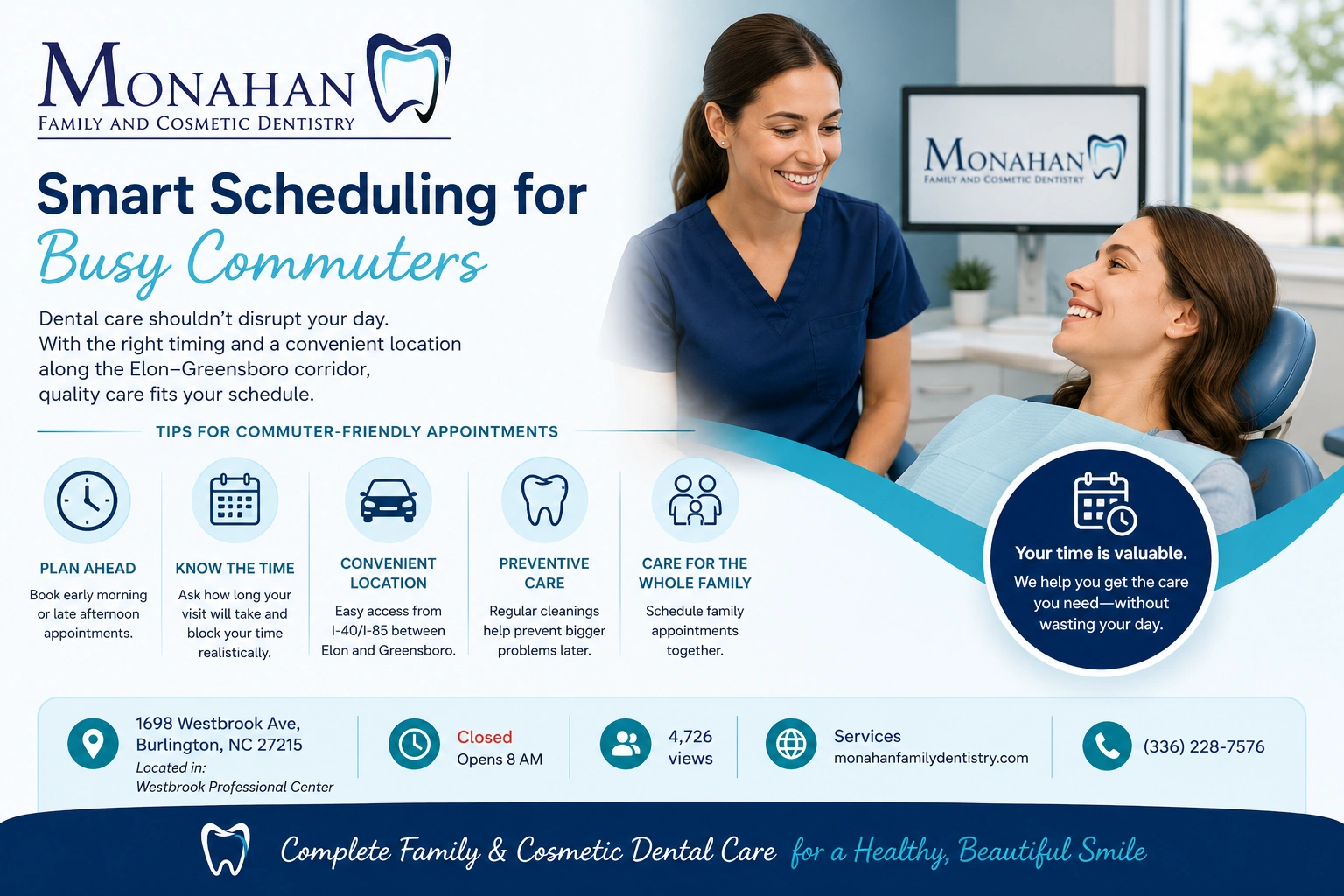 smart scheduling for busy commuters
